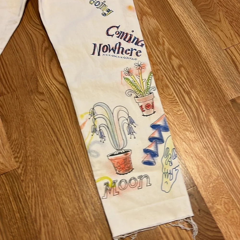 NWT MOTHER The Scapper Cuff Ankle Fray in Superstition size 29 - Picture 15 of 16